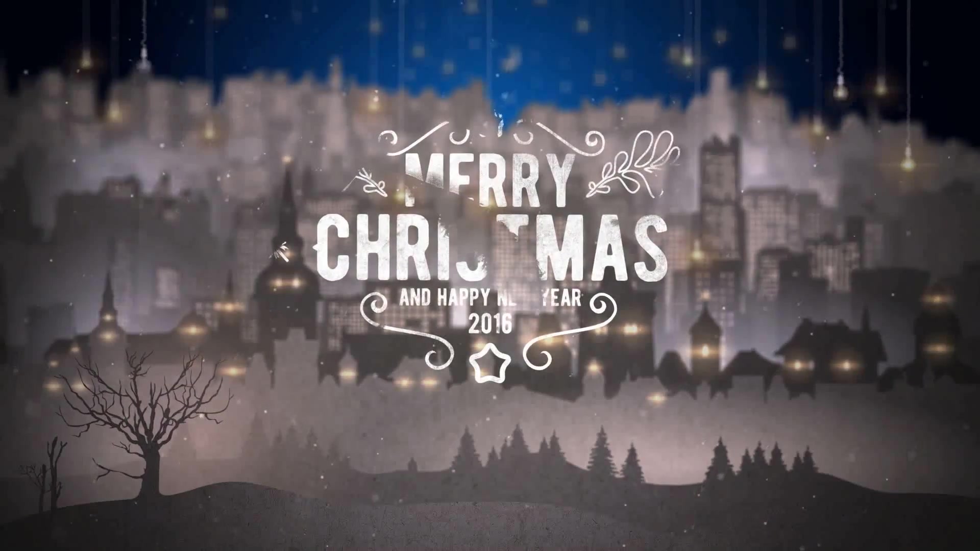 4K Christmas Openers/ Winter Tales 3D Snowflake/ Merry Christmas Happy New Year Snow Light Intro Videohive 13717183 After Effects Image 5