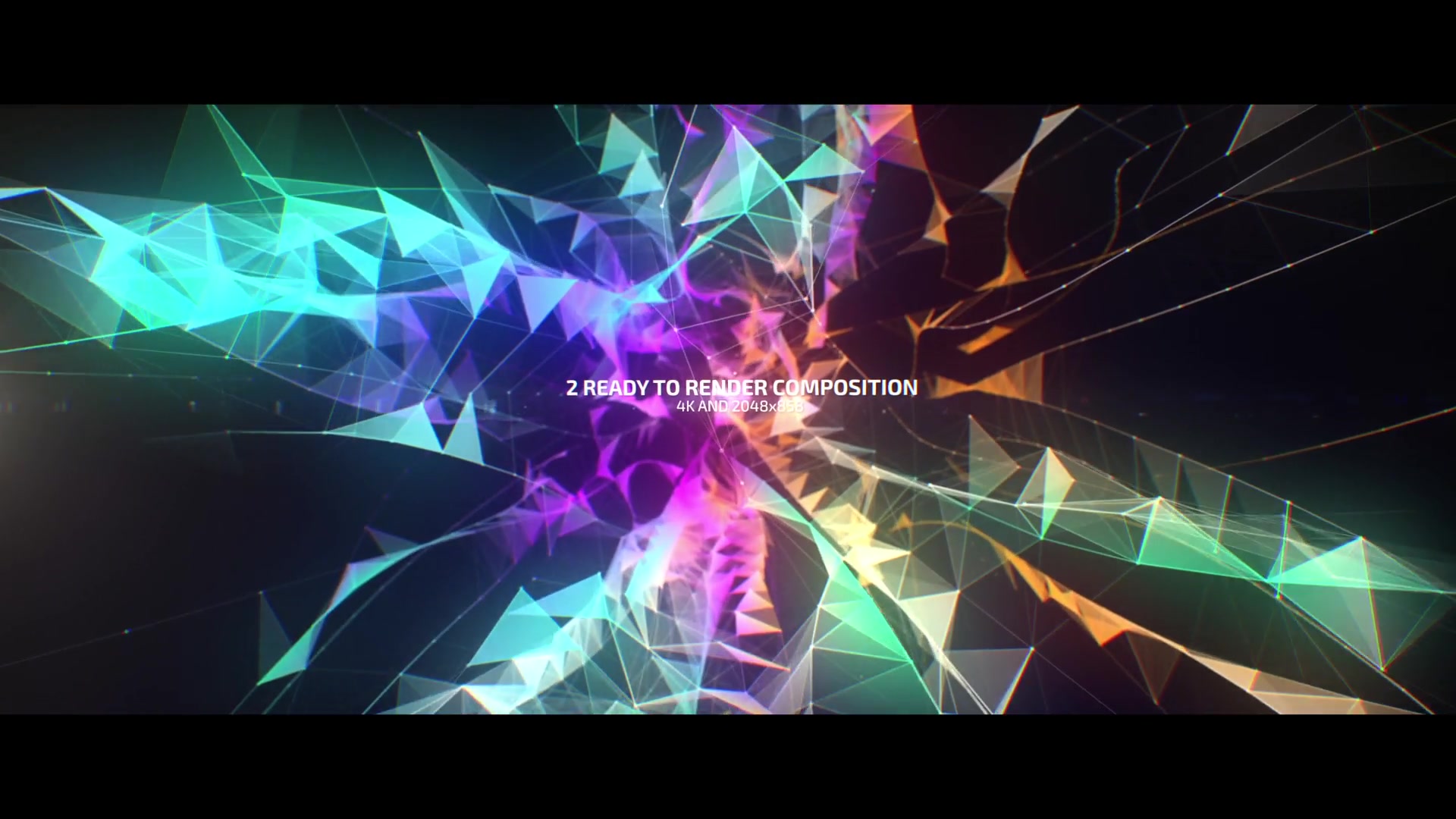 4K Colorful Cinematic Plexus Trailer Titles (2 Versions) Videohive 22478842 After Effects Image 10
