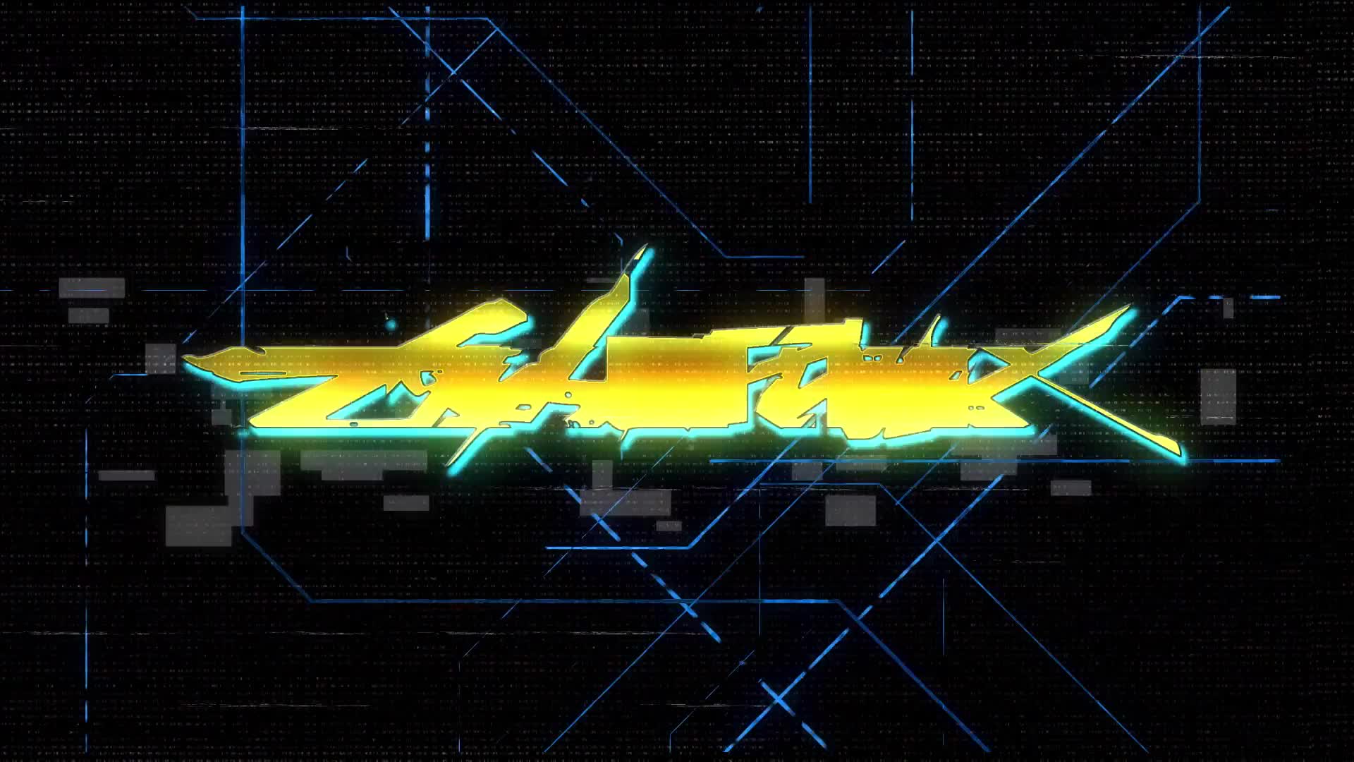4k Cyberpunk Logo Videohive 27772746 After Effects Image 1