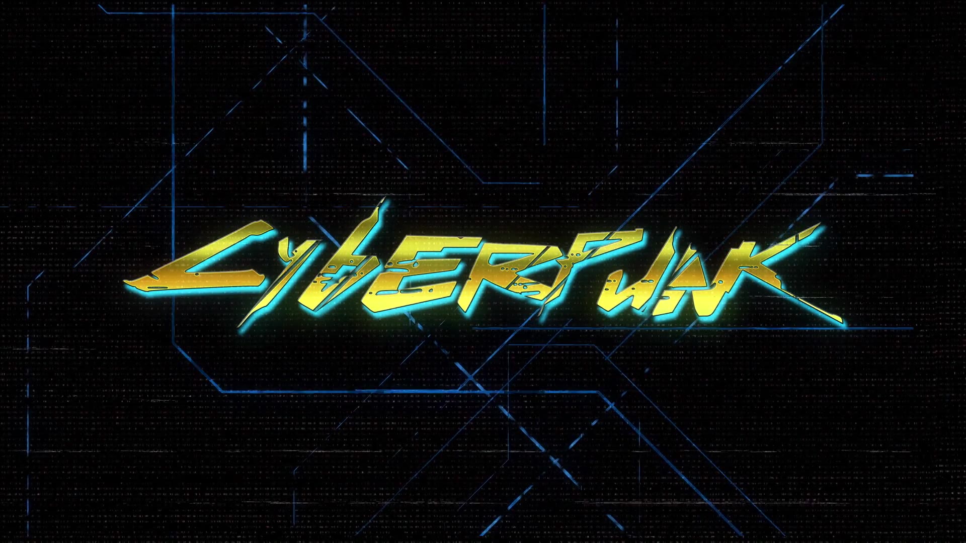 cyberpunk logo after effects download