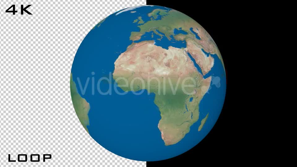 4K Earth Globe Loop - Download Videohive 20890030