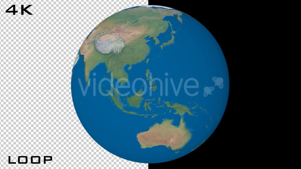 4K Earth Globe Loop - Download Videohive 20890030