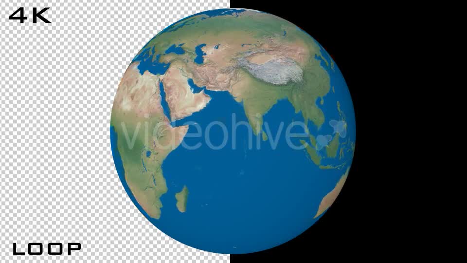 4K Earth Globe Loop - Download Videohive 20890030