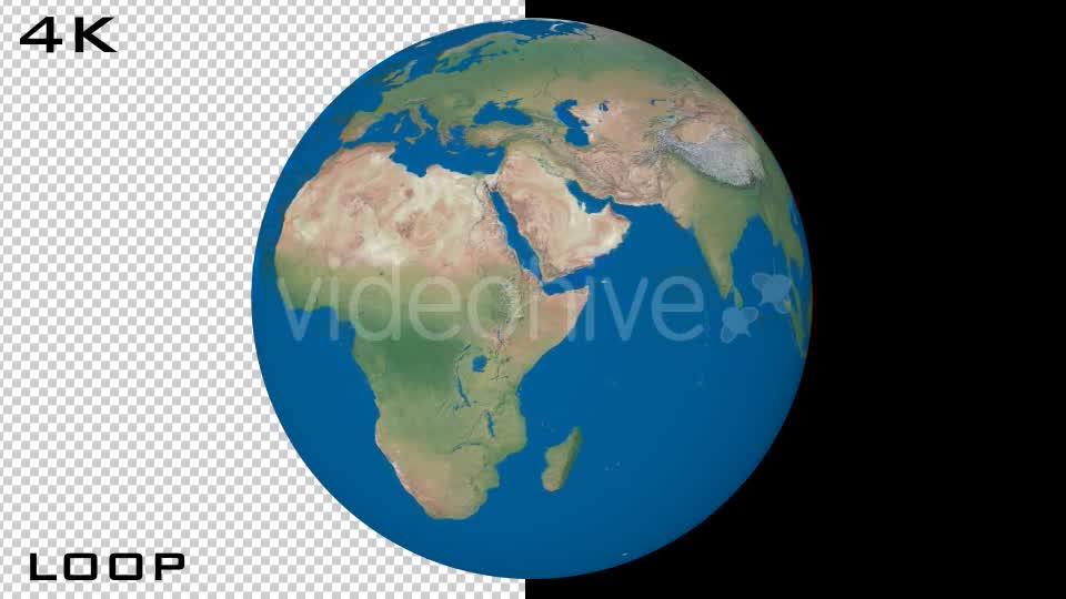 4K Earth Globe Loop - Download Videohive 20890030