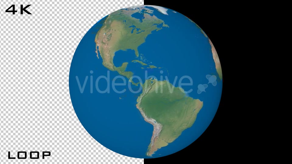 4K Earth Globe Loop - Download Videohive 20890030