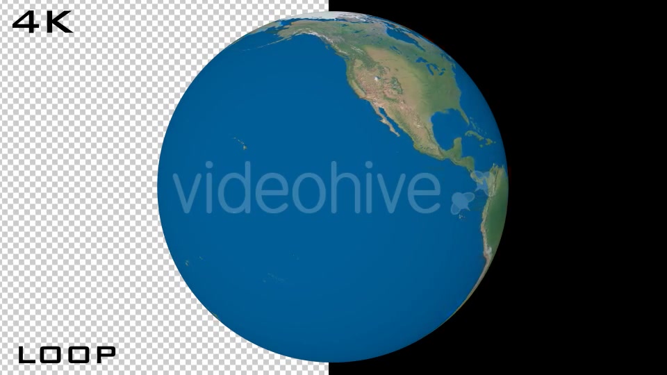 4K Earth Globe Loop - Download Videohive 20890030