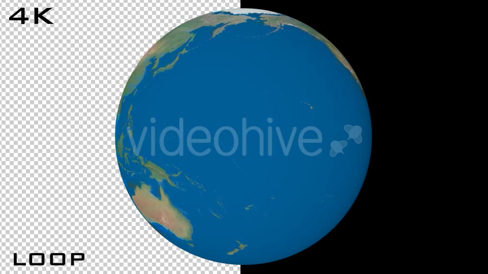 4K Earth Globe Loop - Download Videohive 20890030