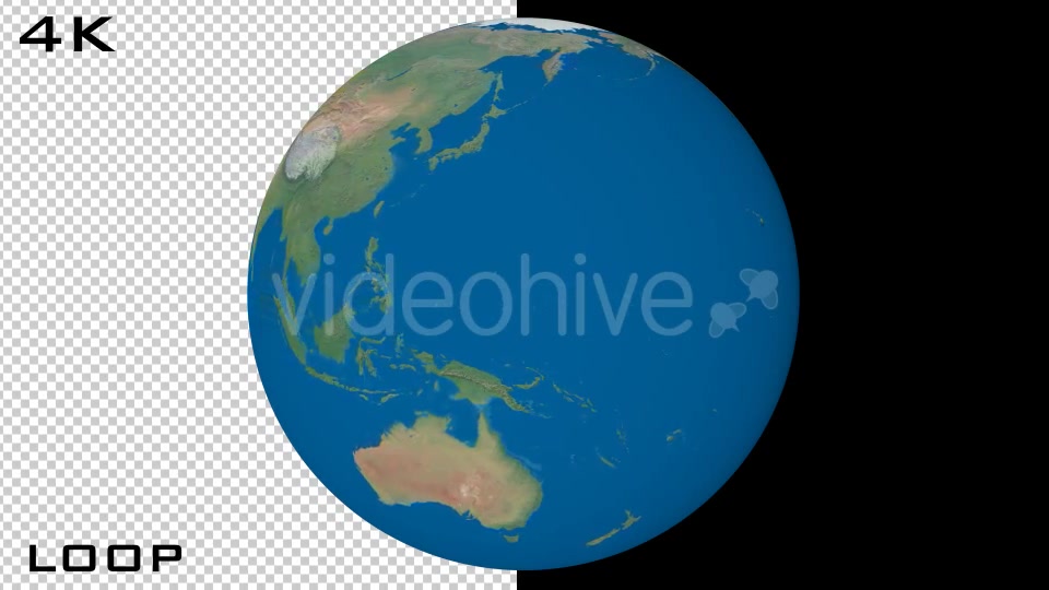 4K Earth Globe Loop - Download Videohive 20890030