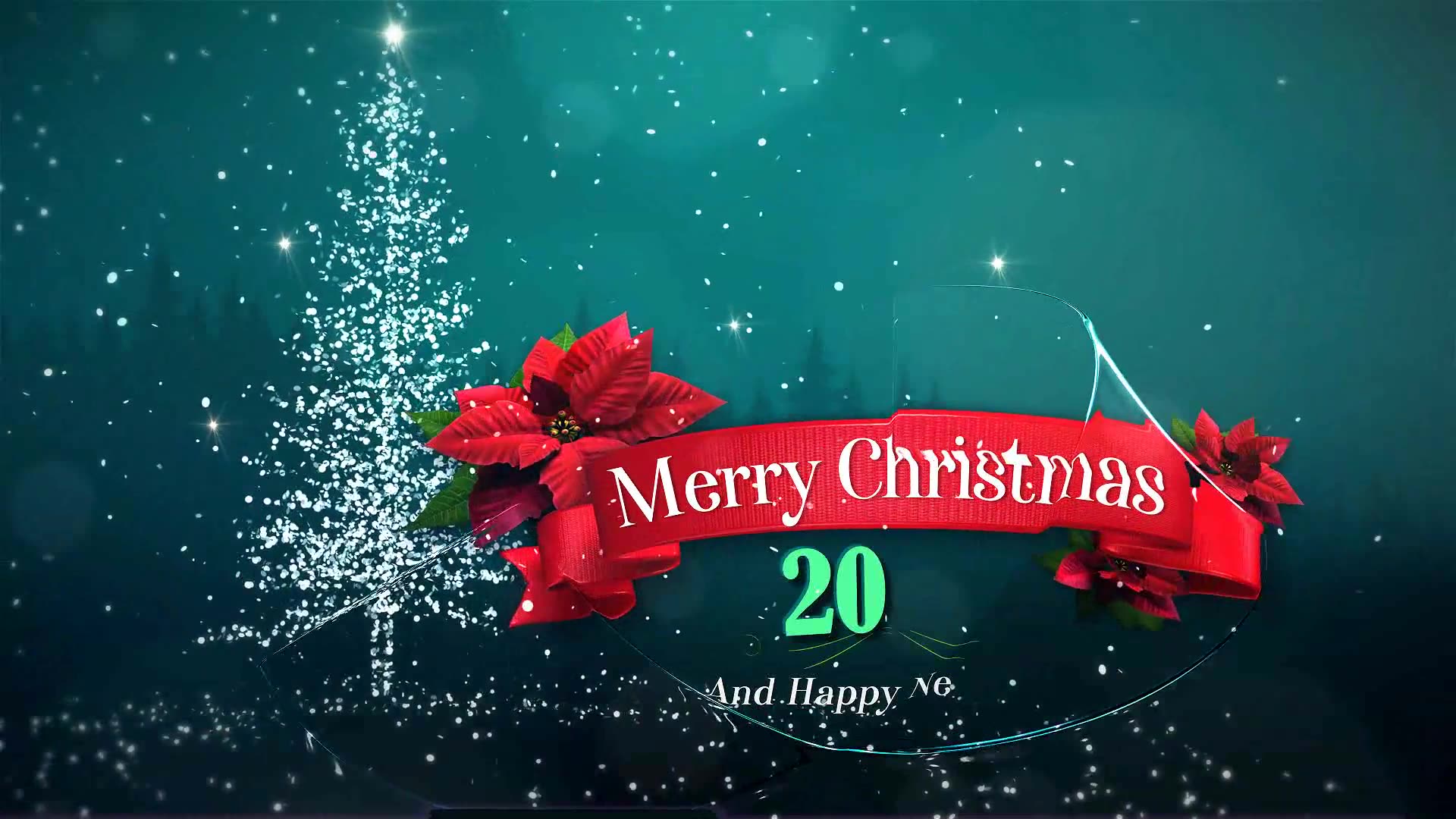 4K Fantastic Christmas Logo Opening Videohive 34591311 After Effects Image 3
