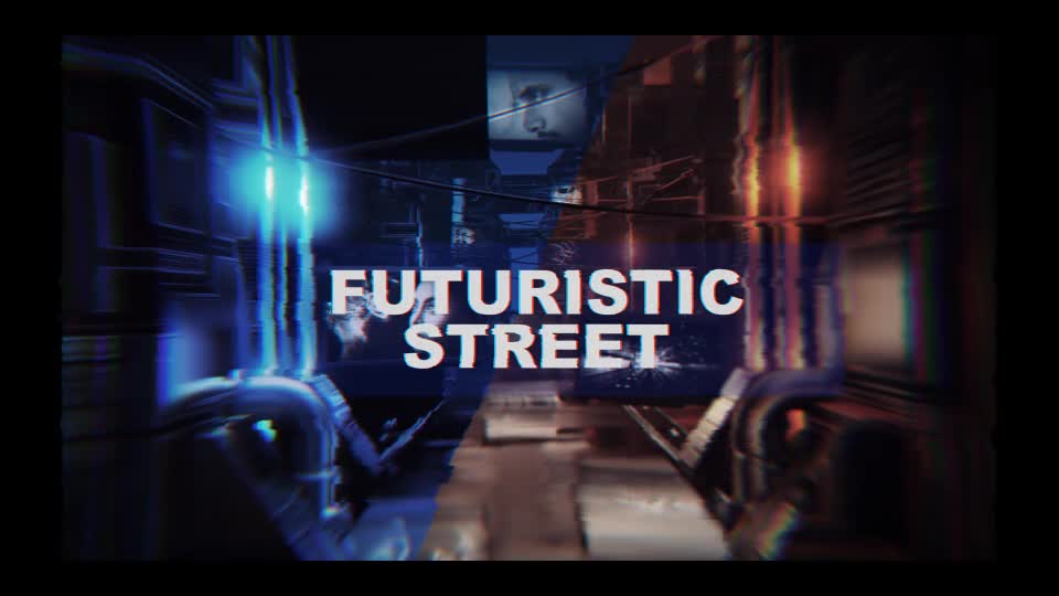 4k Futuristic thechnology street opener Videohive 26876186 After Effects Image 1