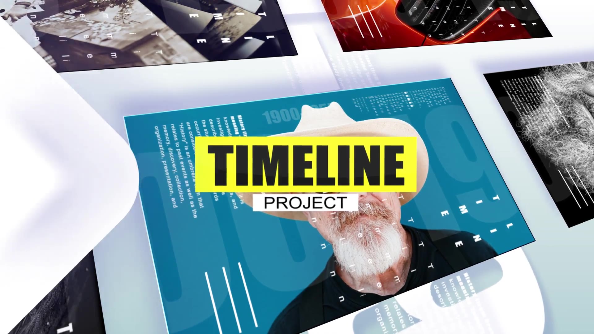 4K History Timeline Opener Videohive 24634336 After Effects Image 4