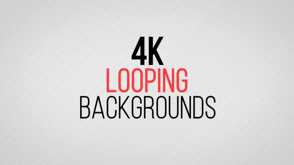 4K Looping Backgrounds Videohive 15647540 Motion Graphics Image 1
