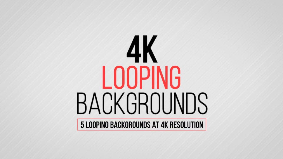 4K Looping Backgrounds Videohive 15647540 Motion Graphics Image 2