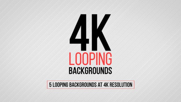 4K Looping Backgrounds - 15647540 Videohive Download