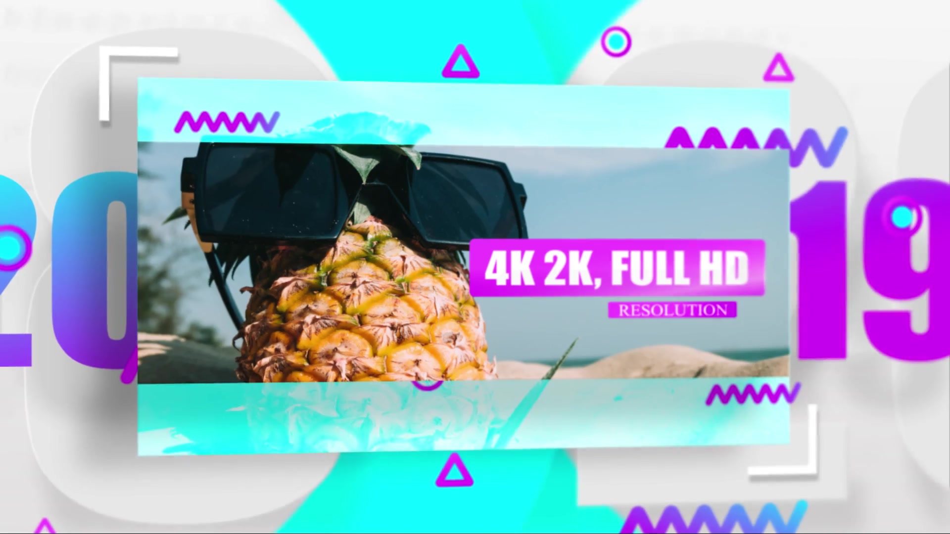 4K Simple Clean Intro Opener Videohive 23386430 After Effects Image 7