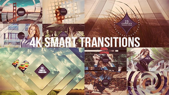 4K Smart Transitions - Download Videohive 19693968