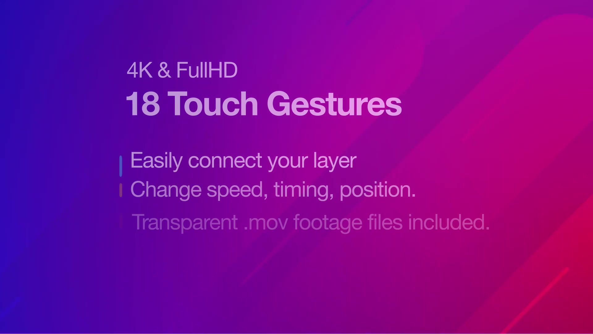 4K Touch Gestures Toolkit Videohive 13442897 After Effects Image 3