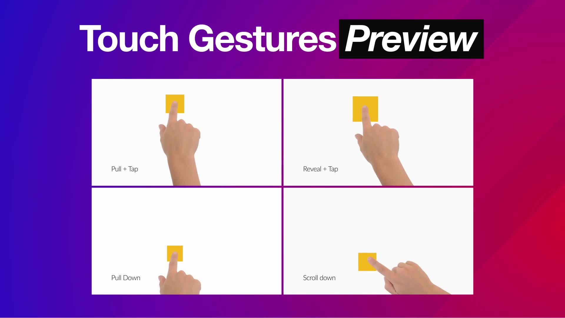 4K Touch Gestures Toolkit Videohive 13442897 After Effects Image 9