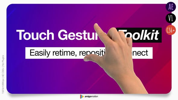 4K Touch Gestures Toolkit - Download 13442897 Videohive