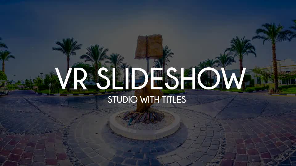 4K VR Slideshow Studio with Titles Videohive 17785283 After Effects Image 1