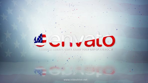 4th July Logo - 22119431 Videohive Download