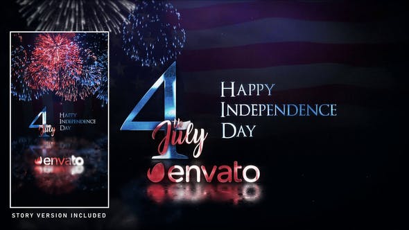 4th July Wishes - 32883326 Videohive Download