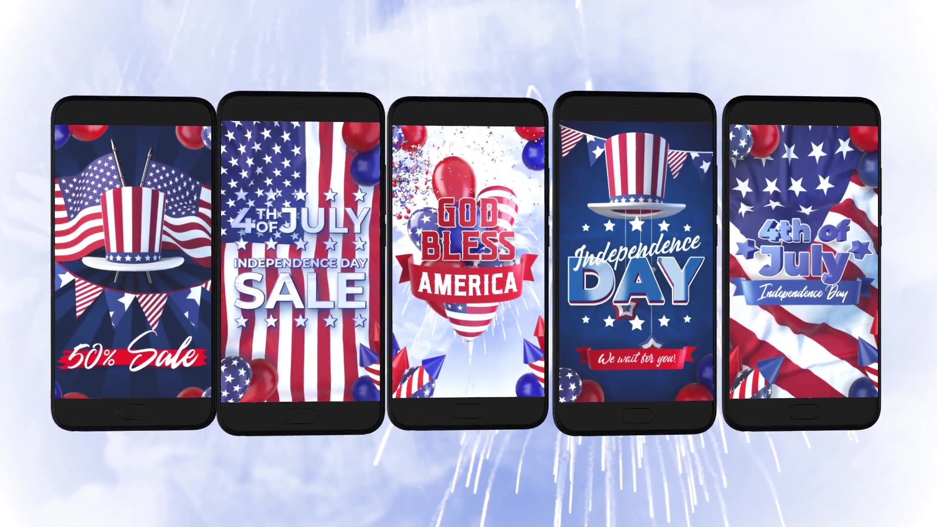 4th Of July Instagram Stories Videohive 27389158 After Effects Image 3