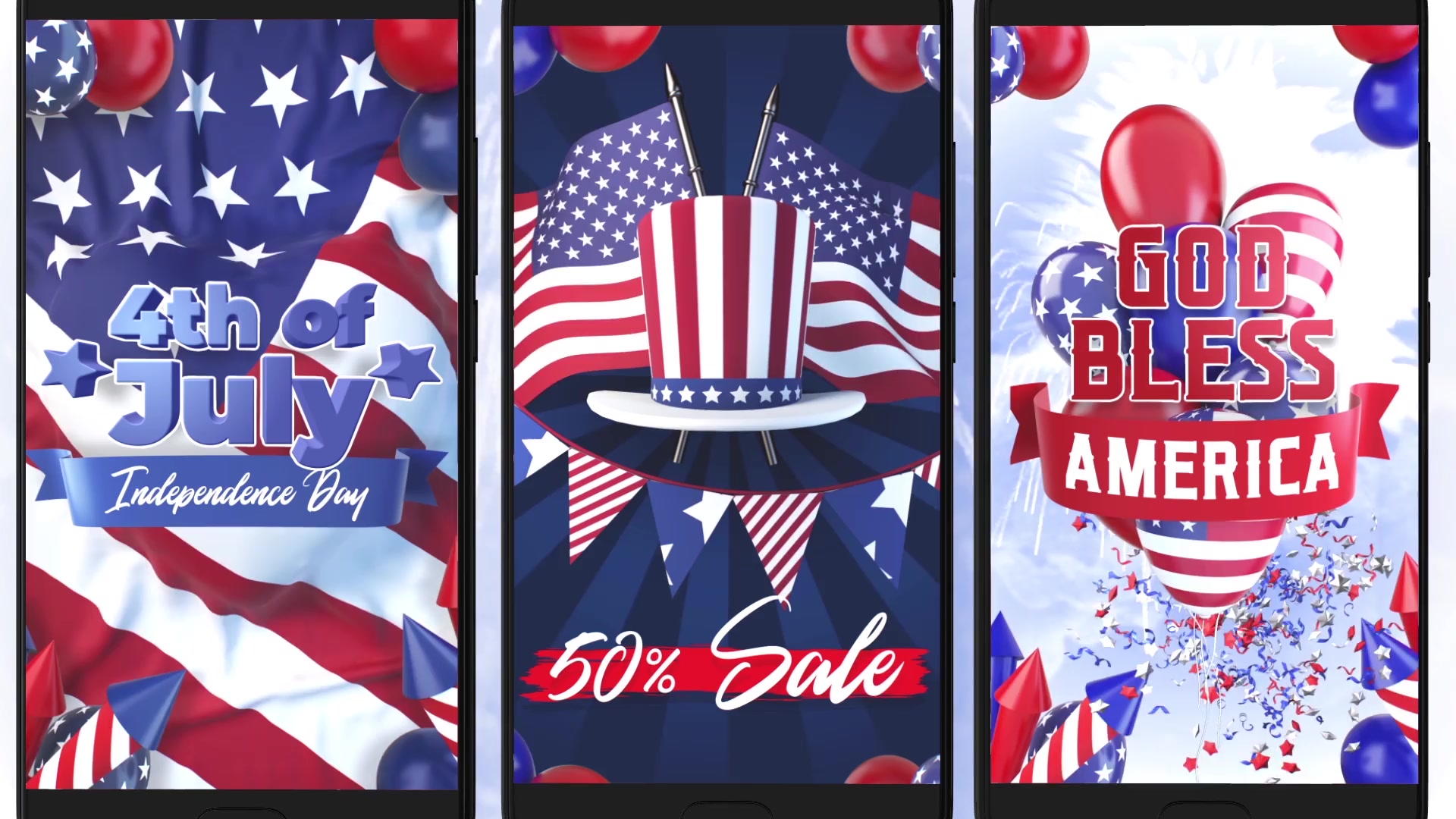 4th Of July Instagram Stories Videohive 27389158 After Effects Image 4