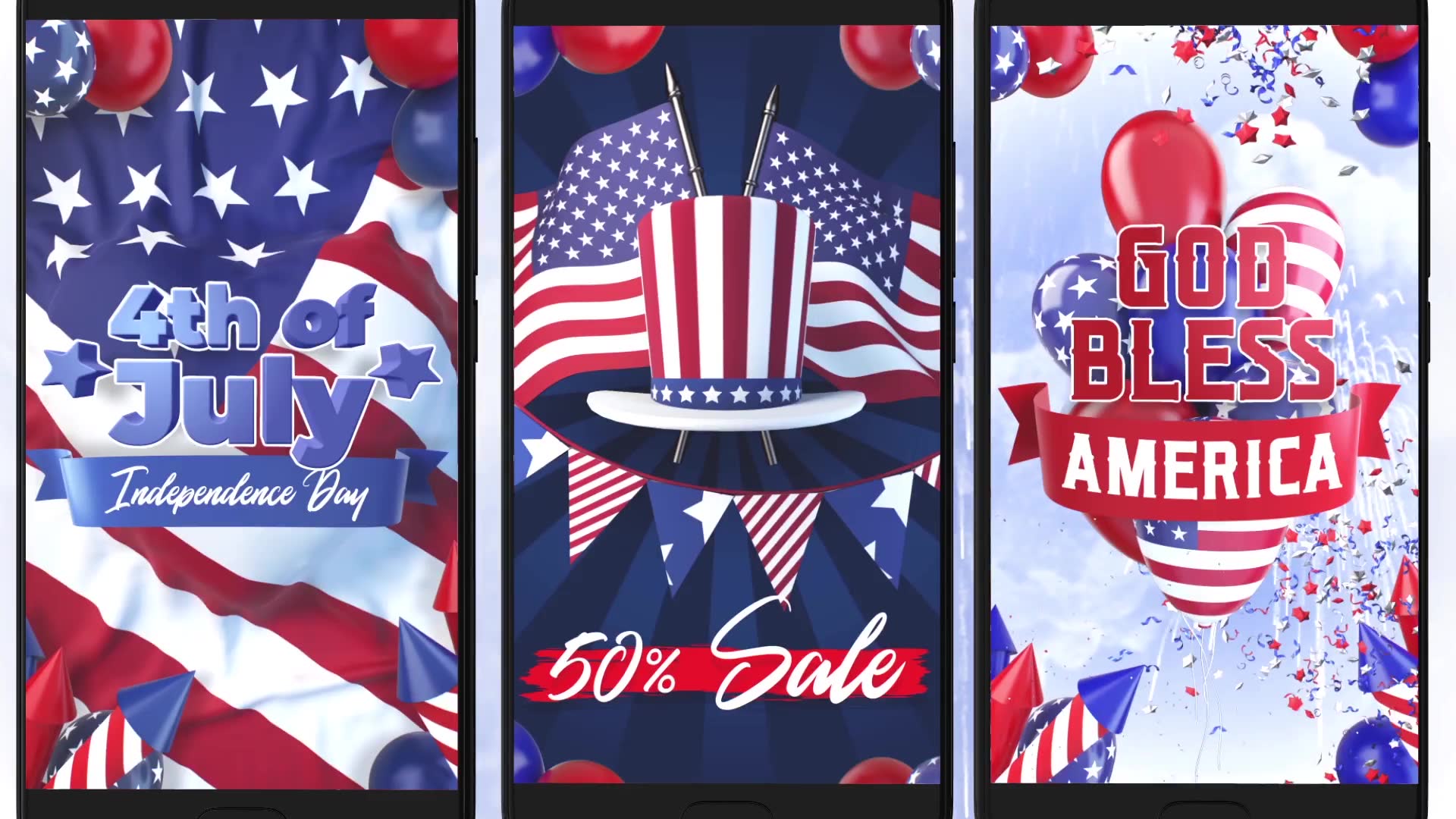 4th Of July Instagram Stories Videohive 27389158 After Effects Image 6