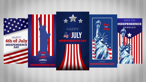 4th of July Instagram Stories - 38323839 Download Videohive