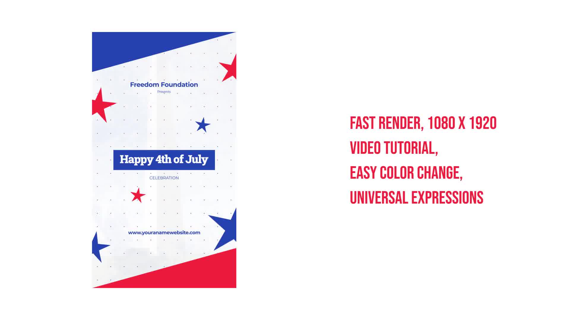 4th of July Instagram Stories Videohive 38379757 After Effects Image 11