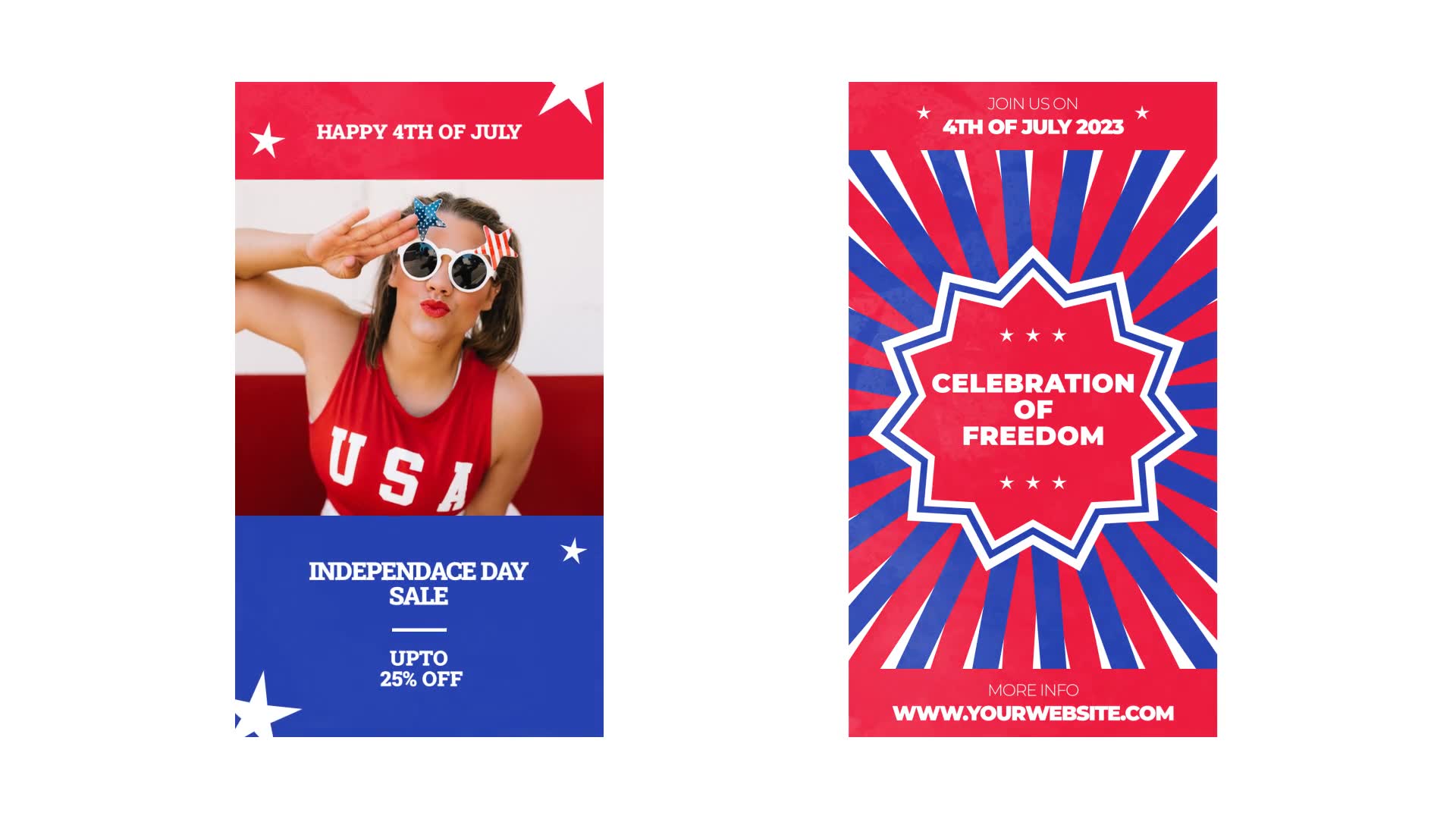 4th of July Instagram Stories Videohive 38379757 After Effects Image 7