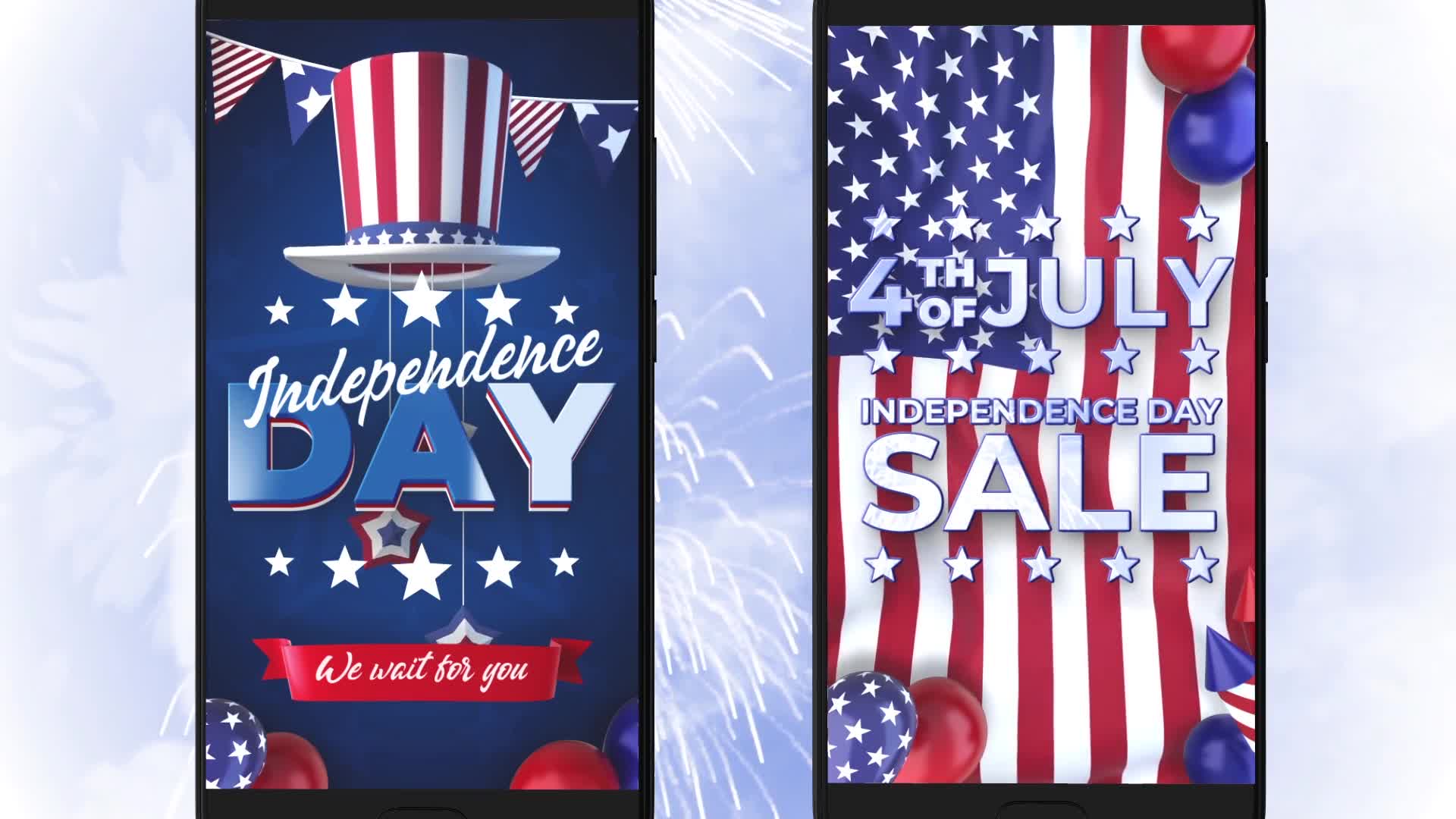 4th Of July Instagram Stories for Premiere Videohive 27422961 Premiere Pro Image 8