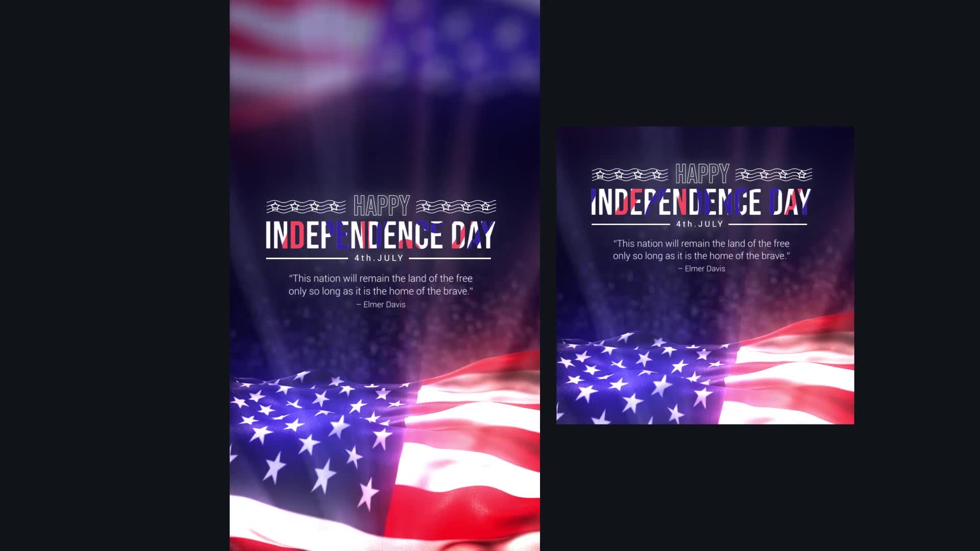 4th Of July Instagram Stories Pack Videohive 38328362 After Effects Image 3