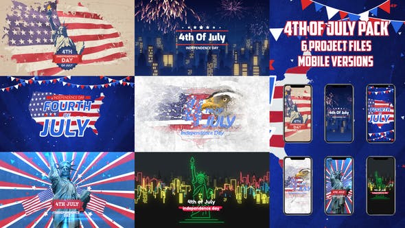 4th of July Pack - Download Videohive 24080538