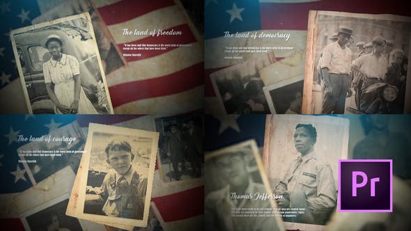 4th of July Patriotic Memories Slideshow - Videohive Download 26607893