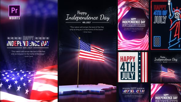 4th of July Stories Pack - 38413607 Download Videohive