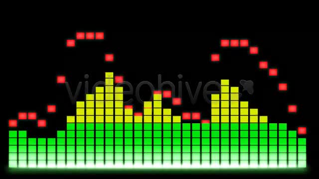 5 Audio Equalizer Videos Straight Bars LOOPED Videohive 151310 Motion Graphics Image 1