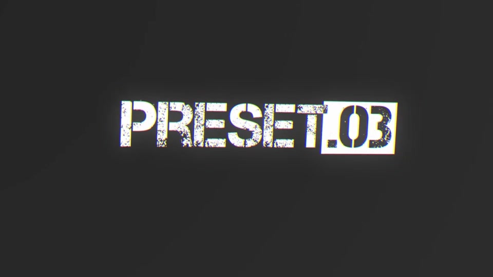 5 Glitch Title Presets Videohive 27820496 After Effects Image 7