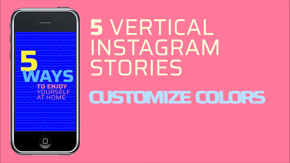 5 Instagram stories for staying home in lockdown Videohive 26592158 After Effects Image 4