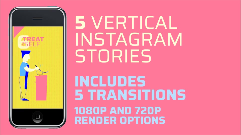 5 Instagram stories for staying home in lockdown Videohive 26592158 After Effects Image 8
