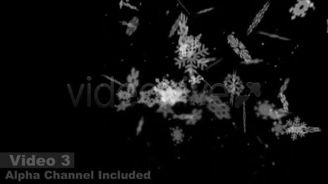 5 Snow Swishing Across the Screen Videos ALPHA Videohive 220074 Motion Graphics Image 7