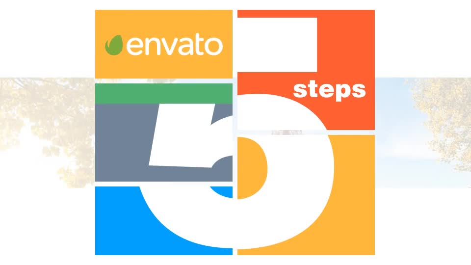 5 Steps Presentation Videohive 14387371 After Effects Image 1