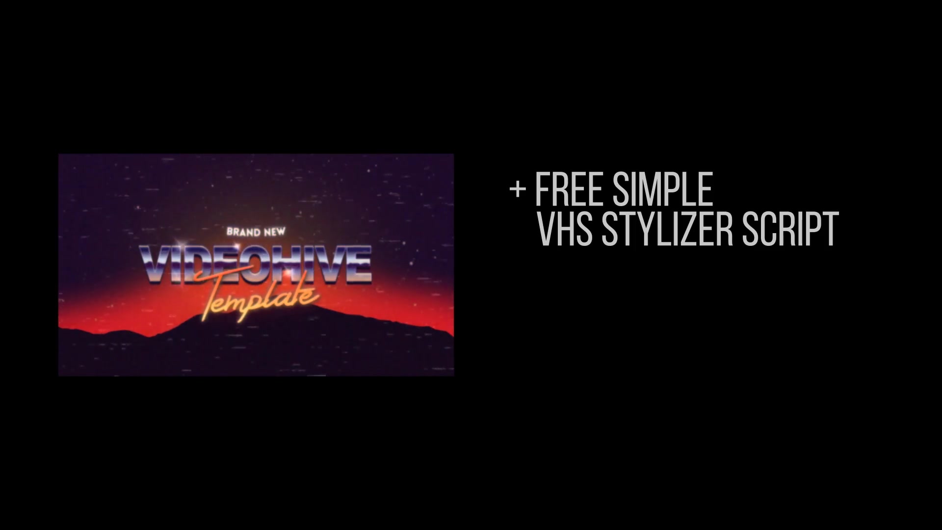 5 VHS Title Opener Pack - Download Videohive 15802429