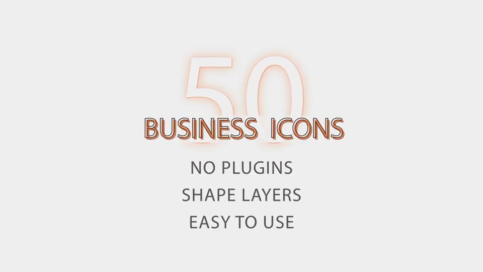 50 Animated Business Icons Videohive 20175322 After Effects Image 2