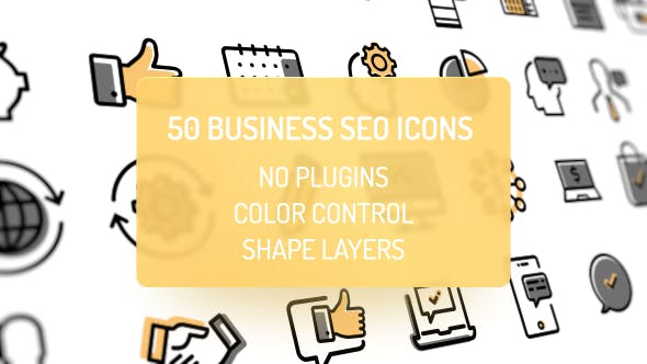 50 Animated Business Icons - Download Videohive 20175322