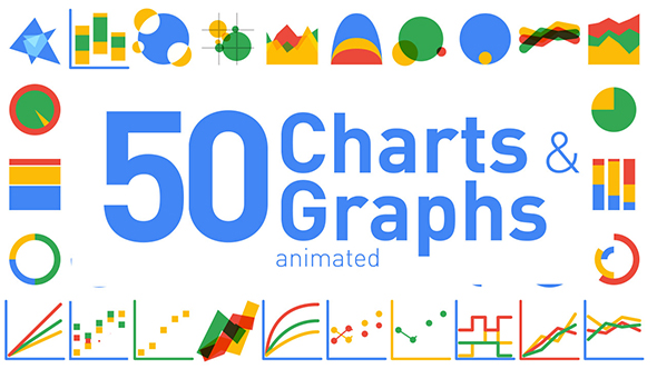 50 Animated Charts & Graphs - Download Videohive 17600903