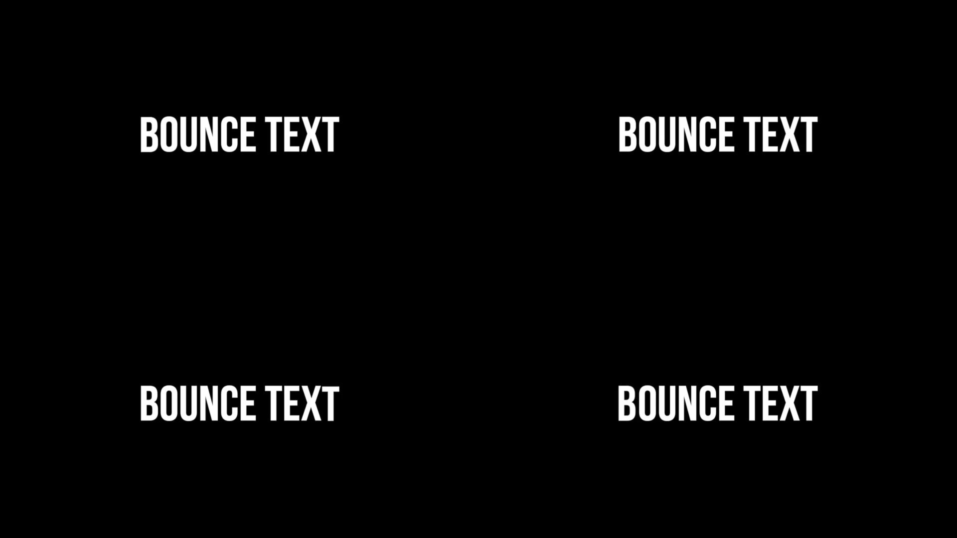 50+ Bounce Text Animations Videohive 33123796 Apple Motion Image 6