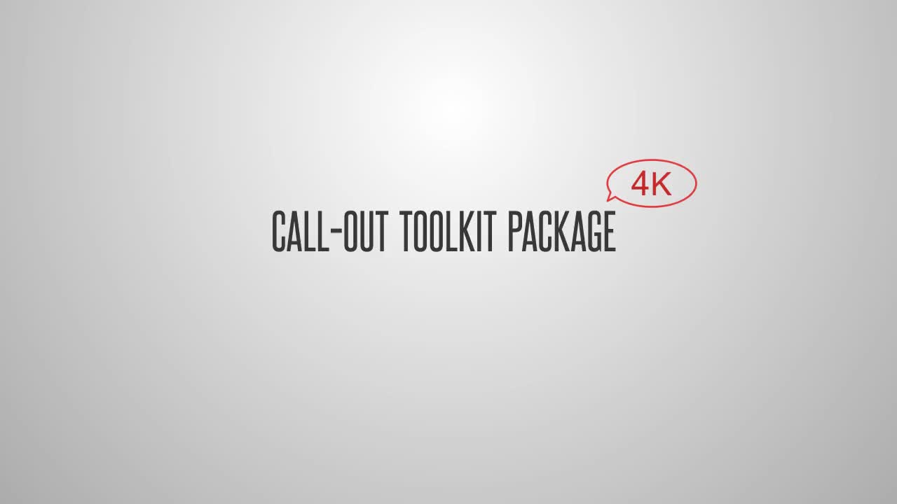 50+ Call Out Toolkit Package - Download Videohive 15318556