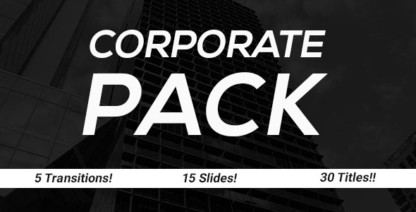 50 Corporate Pack! Full Video Package - Download Videohive 19276283